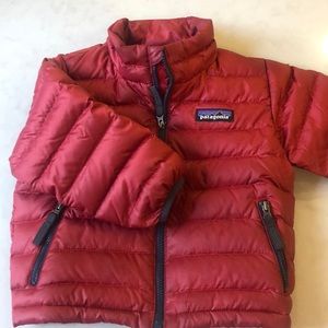 Patagonia toddler down coat